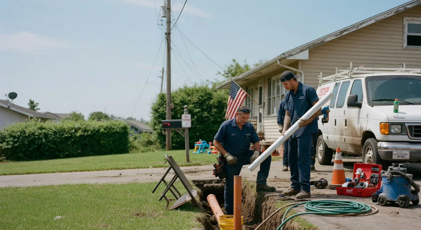 Sewer Line Inspection in Gotebo, OK